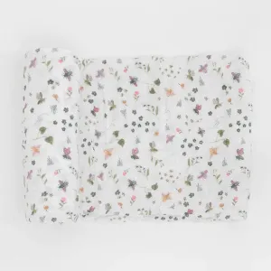 Little Unicorn Cotton Muslin Single Swaddle (Garden Bees)