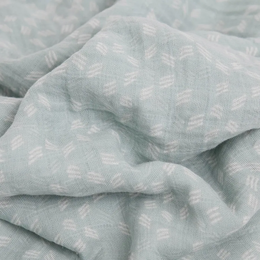 Little Unicorn Cotton Muslin Single Swaddle (Misty Field)