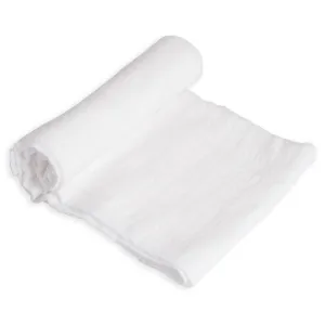 Little Unicorn Cotton Muslin Single Swaddle (White)