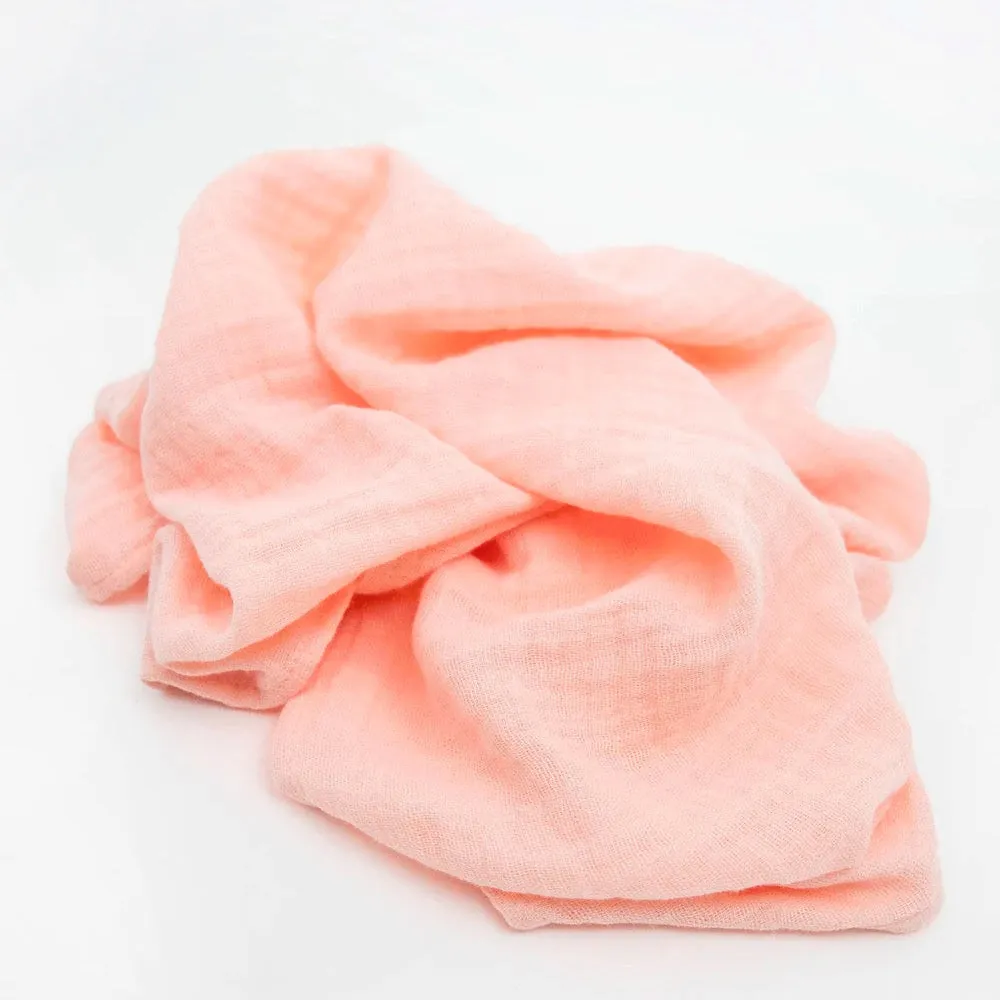 Little Unicorn Cotton Muslin Squares 4-Pack (Rose Petal)