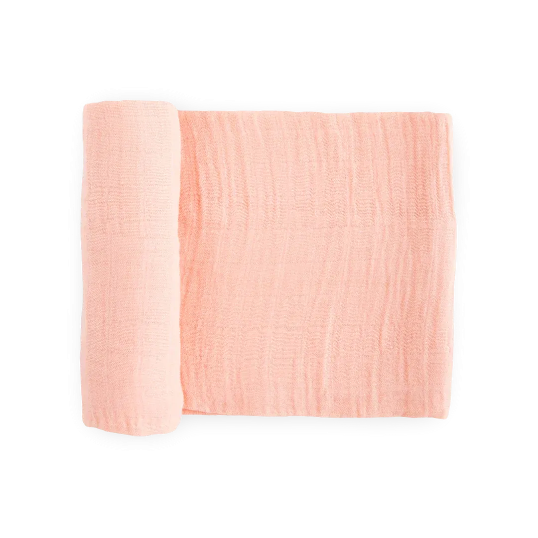 Little Unicorn Rose Petal Cotton Muslin Swaddle