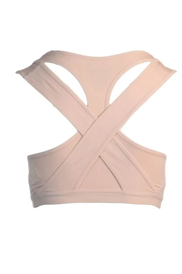 Lotus Hands-free Pumping & Nursing Bra - Blush
