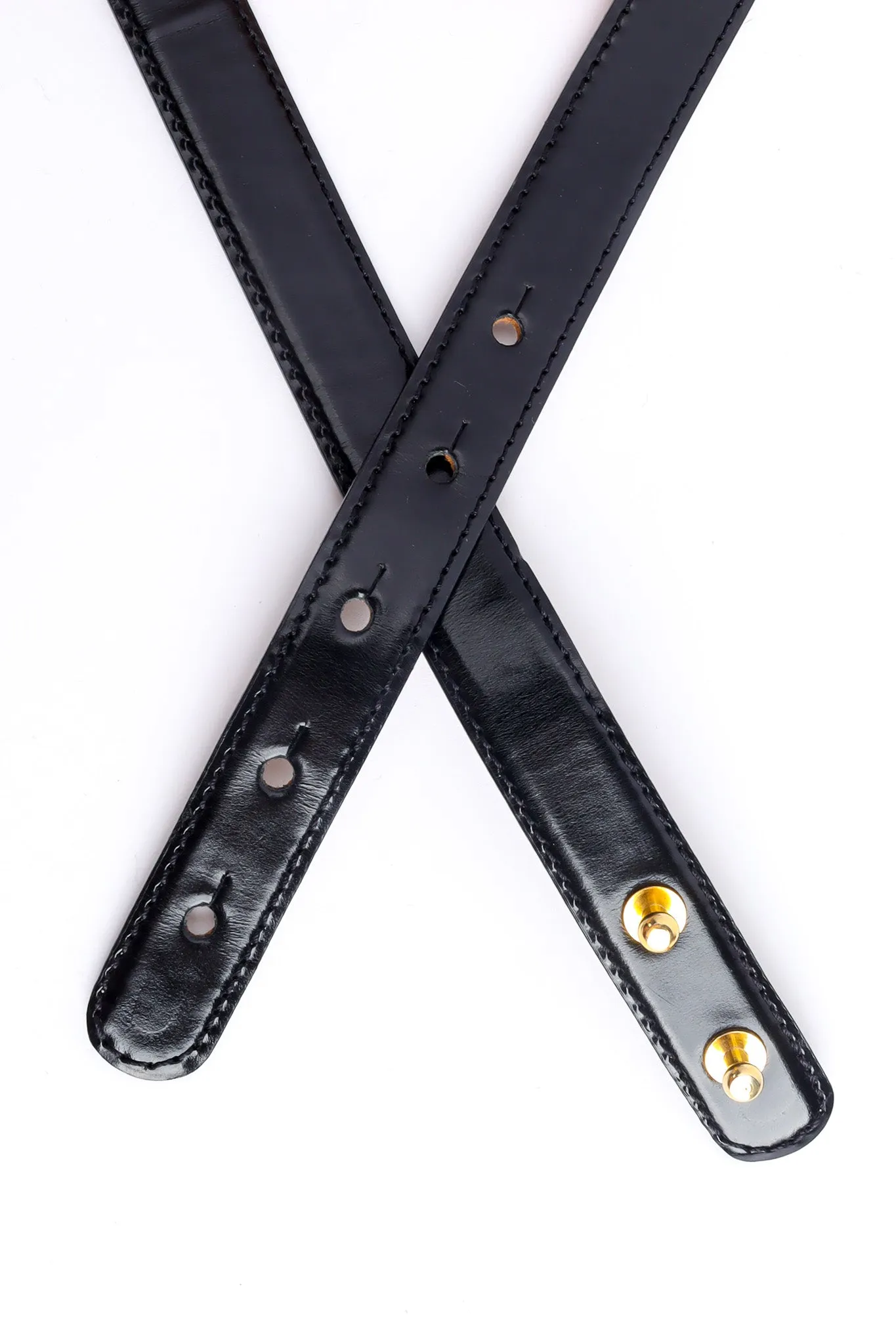 Love Buckle Leather Belt