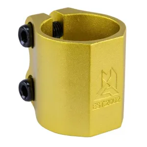Madd Gear MFX Extreme Double Clamp - Gold