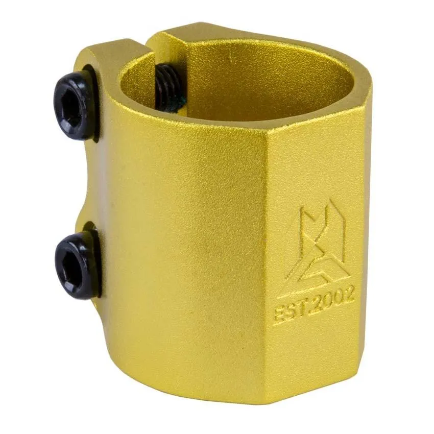 Madd Gear MFX Extreme Double Clamp - Gold