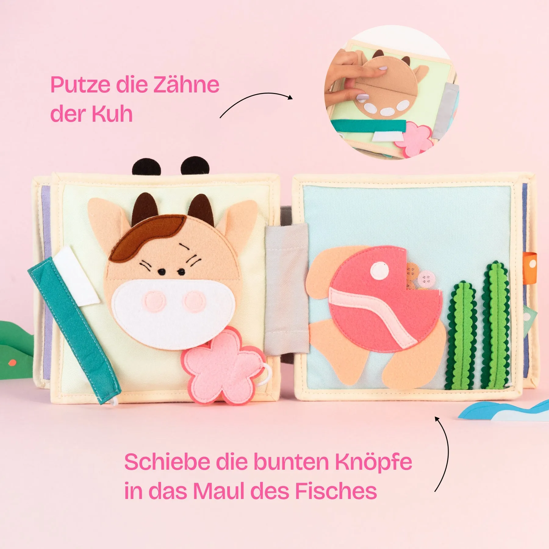 Magischer Vogel - Mini Quiet Book