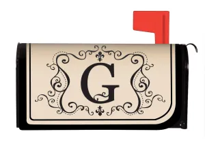 Mailbox, Magnetic,Monogram "G",56106