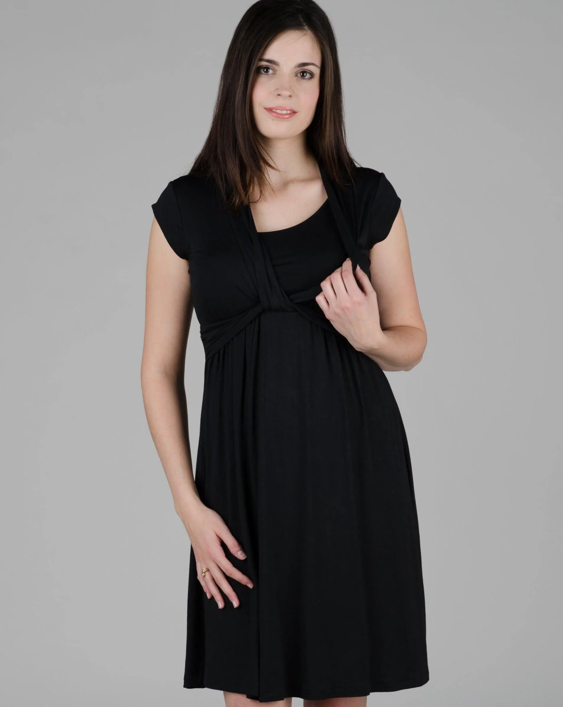 Maternity / Nursing dress SUZY - XS left