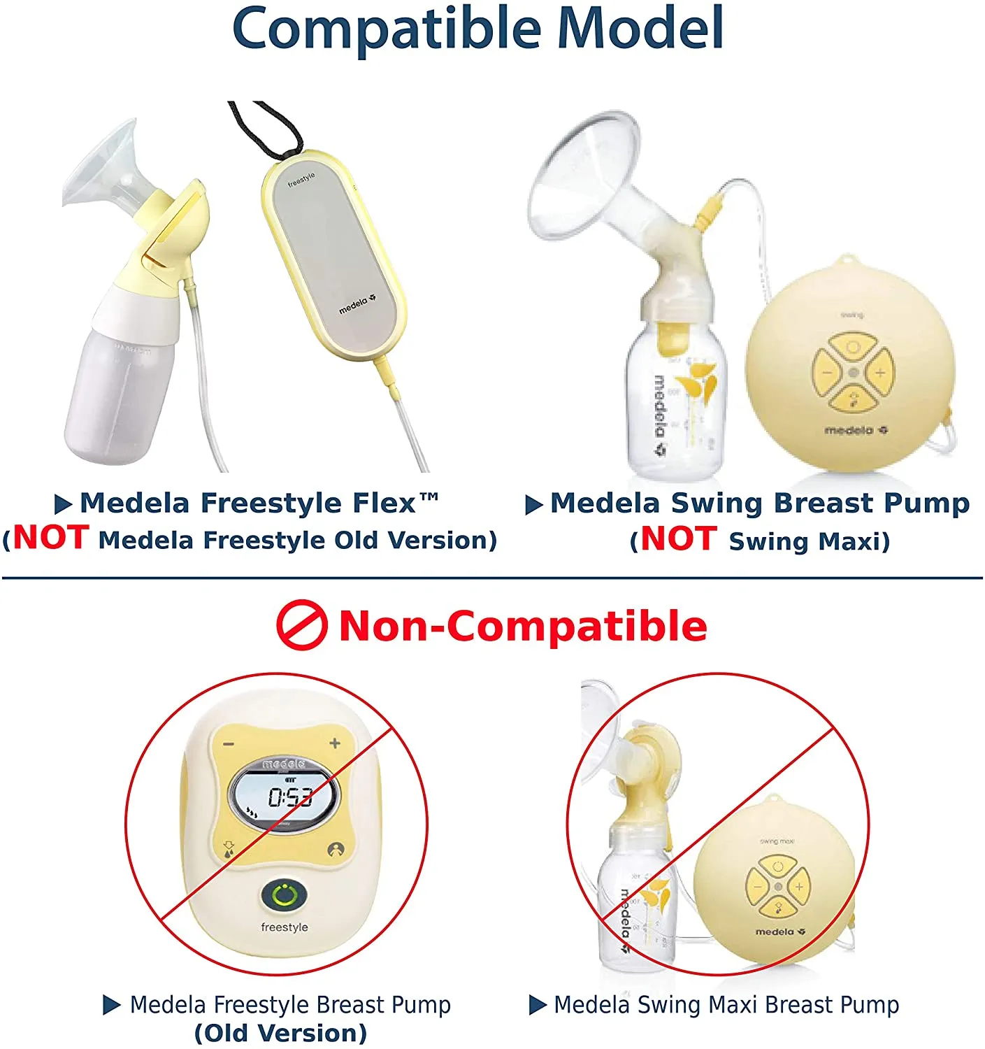 Maymom BabyShown Compatible Tubing for Medela Freestyle Flex