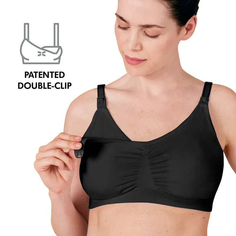 Medela 3 in 1 Nursing & Pumping Bra Black Medium