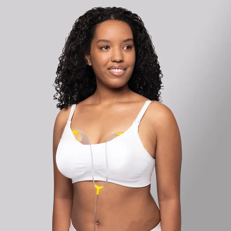 Medela 3 in 1 Nursing & Pumping Bra White Small