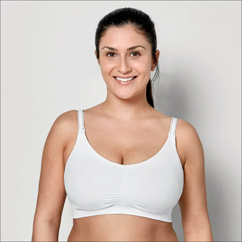 Medela 3 in 1 Nursing & Pumping Bra White Small