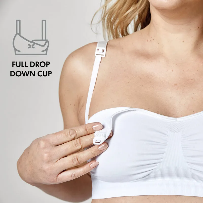 Medela 3 in 1 Nursing & Pumping Bra White Small
