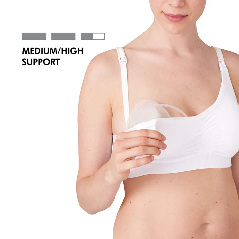 Medela 3 in 1 Nursing & Pumping Bra White Small