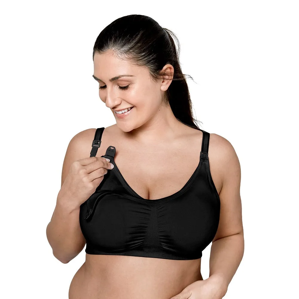 Medela 3-in-1 Nursing Bra (Black)