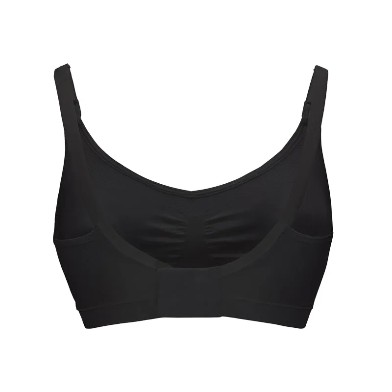 Medela Keep Cool Maternity & Nursing Bra Black Small