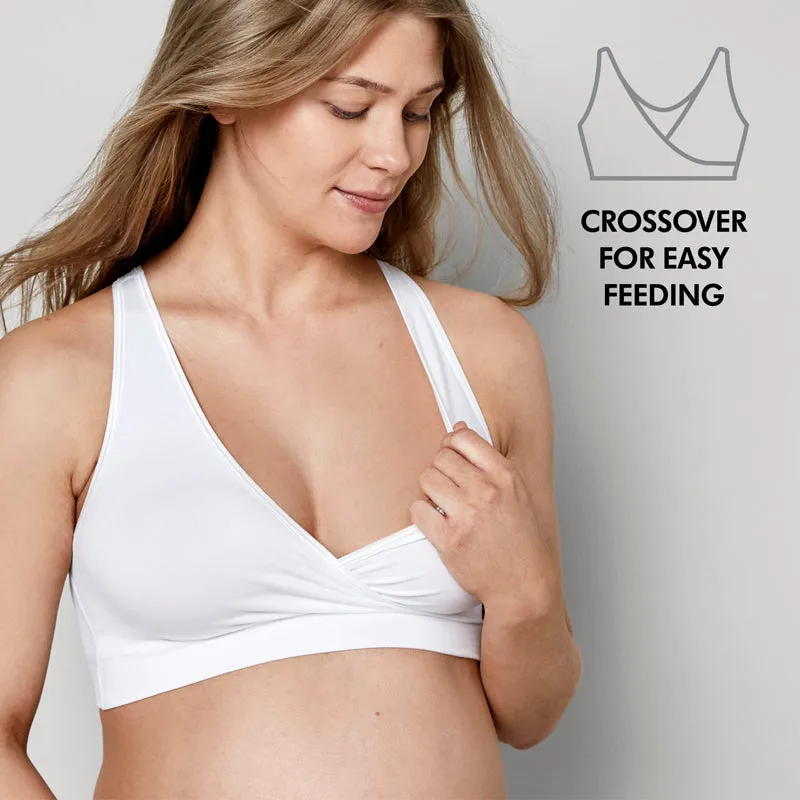 Medela Keep Cool Sleep Bra White Large