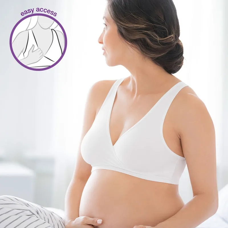 Medela Sleep Bra White Small