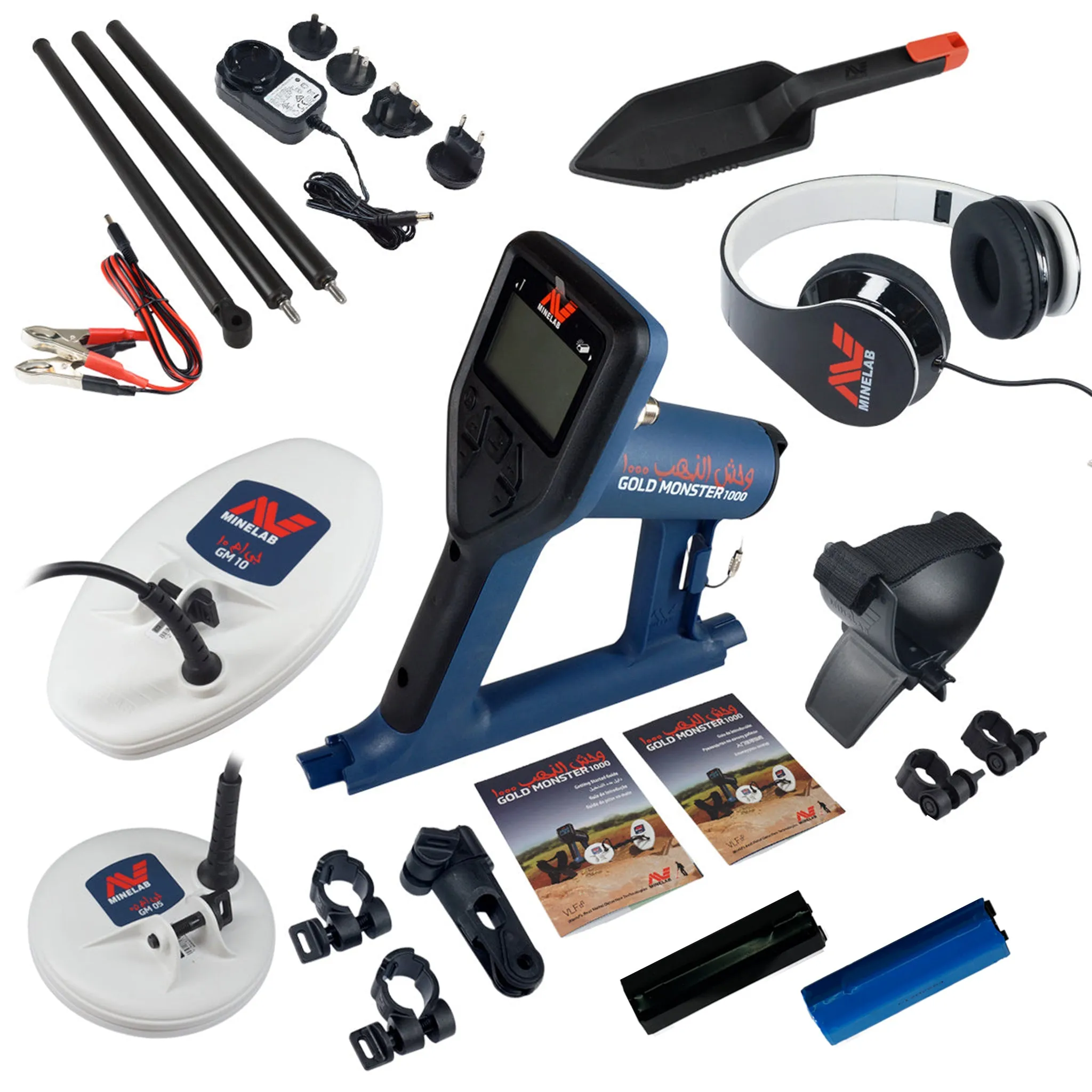 Minelab GOLD MONSTER 1000 Metal Detector with Carry Bag and Pro-Find 40