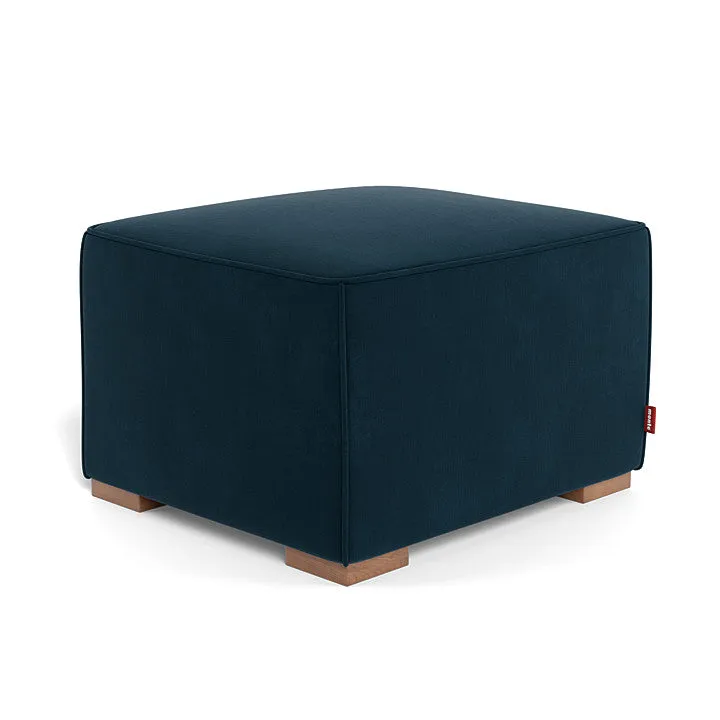 Monte Stationary Ottoman (Walnut Base) SPECIAL ORDER