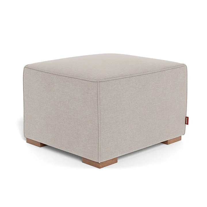 Monte Stationary Ottoman (Walnut Base) SPECIAL ORDER