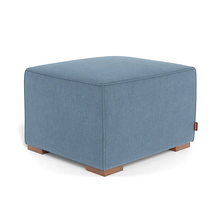 Monte Stationary Ottoman (Walnut Base) SPECIAL ORDER