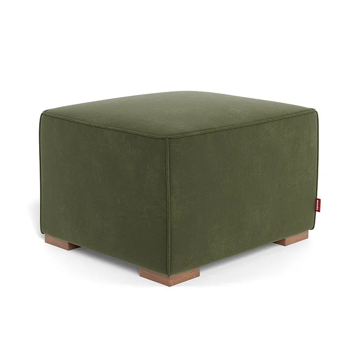 Monte Stationary Ottoman (Walnut Base) SPECIAL ORDER
