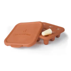 Moss & Fawn Ice Cube Tray - Terracotta Orange
