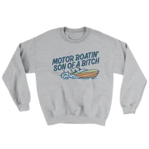 Motor Boatin’ Son Of A Bitch Ugly Sweater