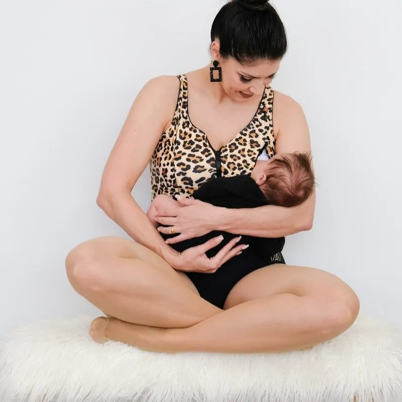 'MUMS GONE WILD' Breastfeeding Swimsuit