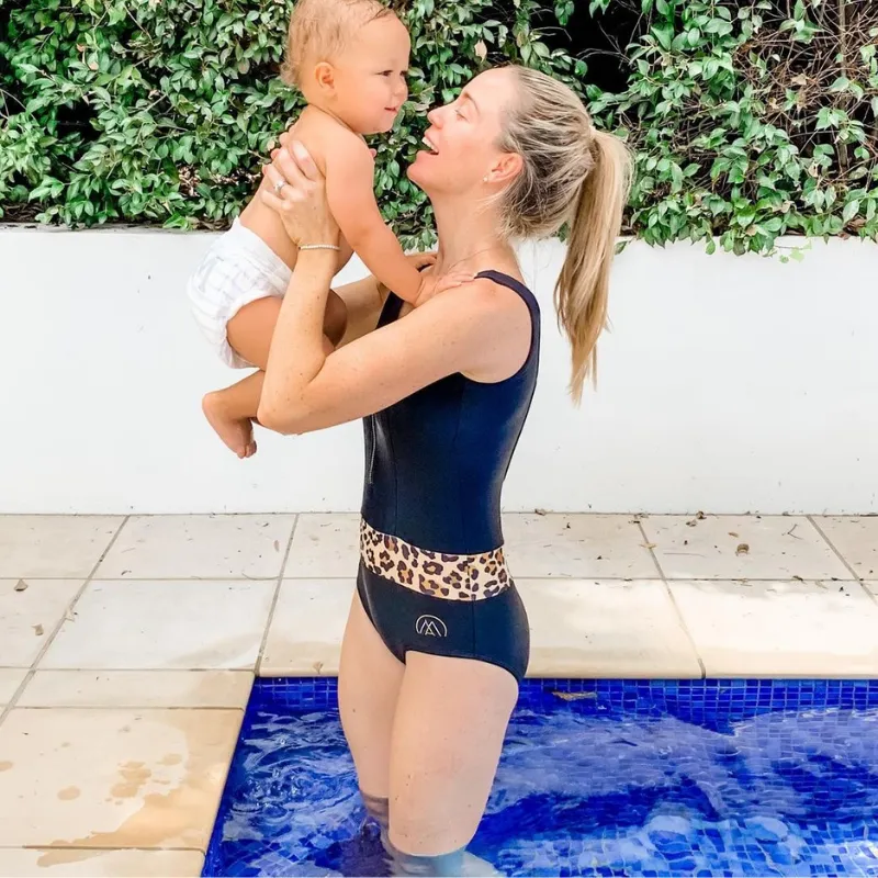 'MUMS GONE WILD' Breastfeeding Swimsuit