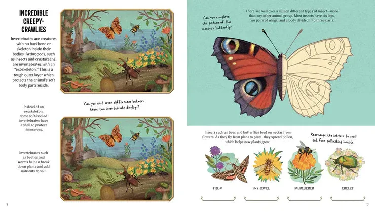 Museum of Mavels | Animal Activity Book