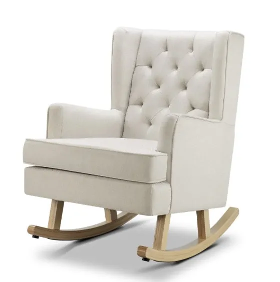 Nested Soothe Easy Chair & Rocker Natural / Beech wood