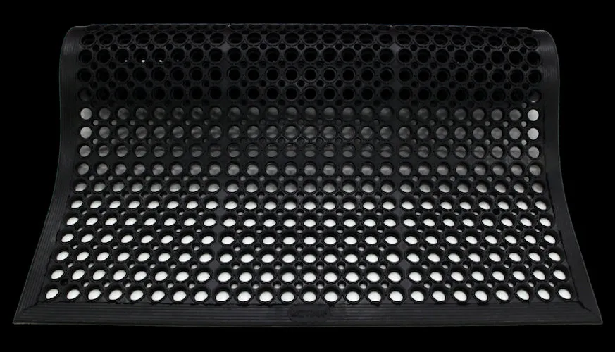 Notrax Sanitop Anti-Slip and Anti-Fatigue Floor Mat - 3'x5' (Black) (50NST-BL3X5)