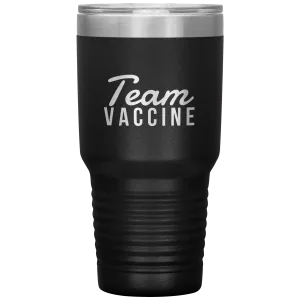 Nurse Gift Team Vaccine Tumbler Travel Coffee Cup 30oz BPA Free