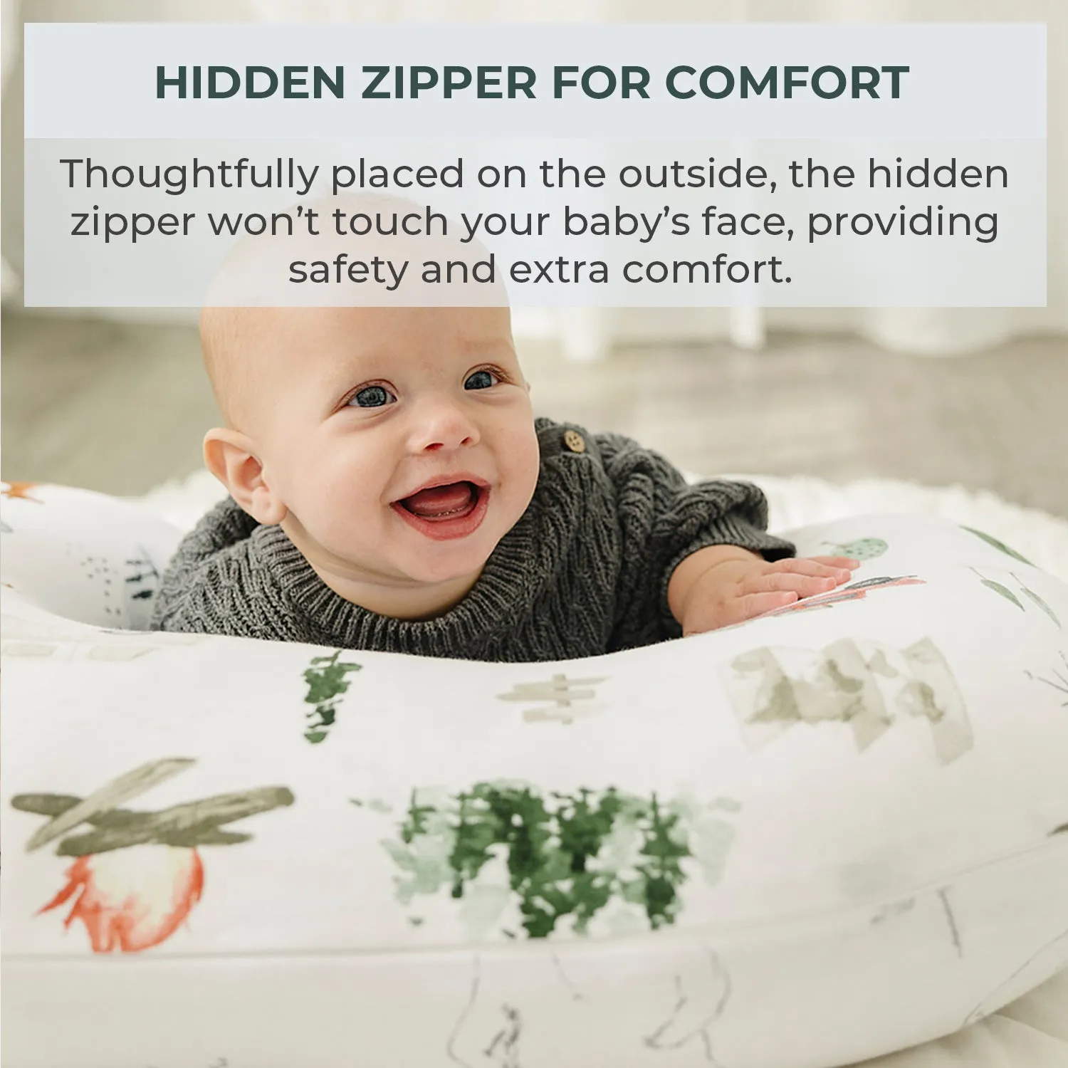 Nursing Pillow Cover - Explore