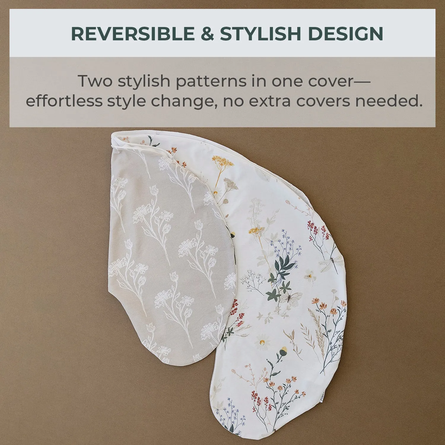 Nursing Pillow Cover - Wildflower
