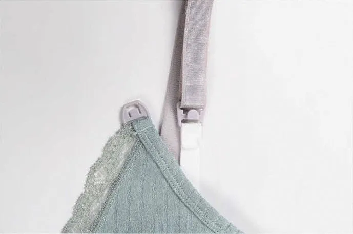 Nursing Tank Top for easy breastfeeding - Dusty Blue