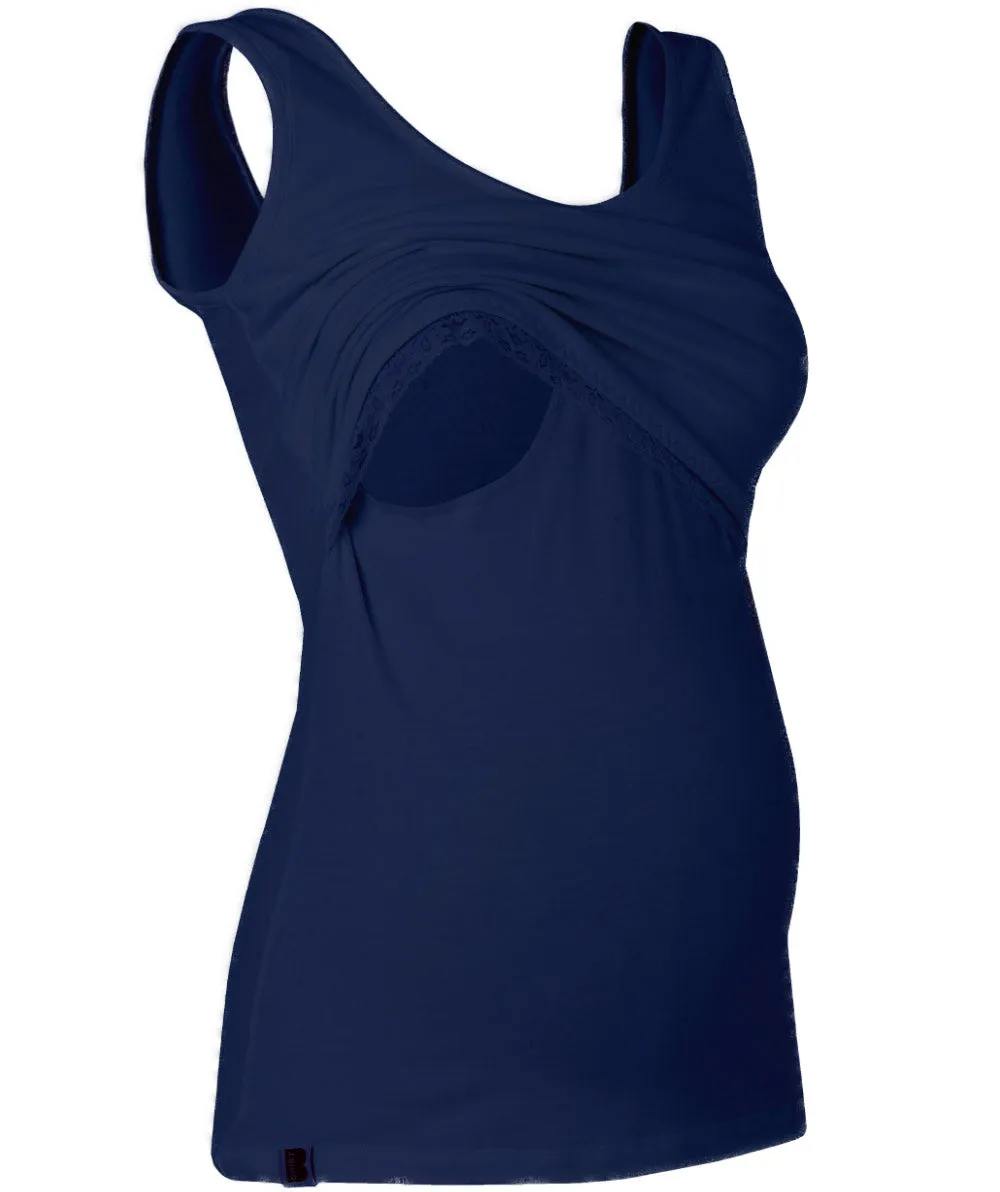 Nursing vest in Navy