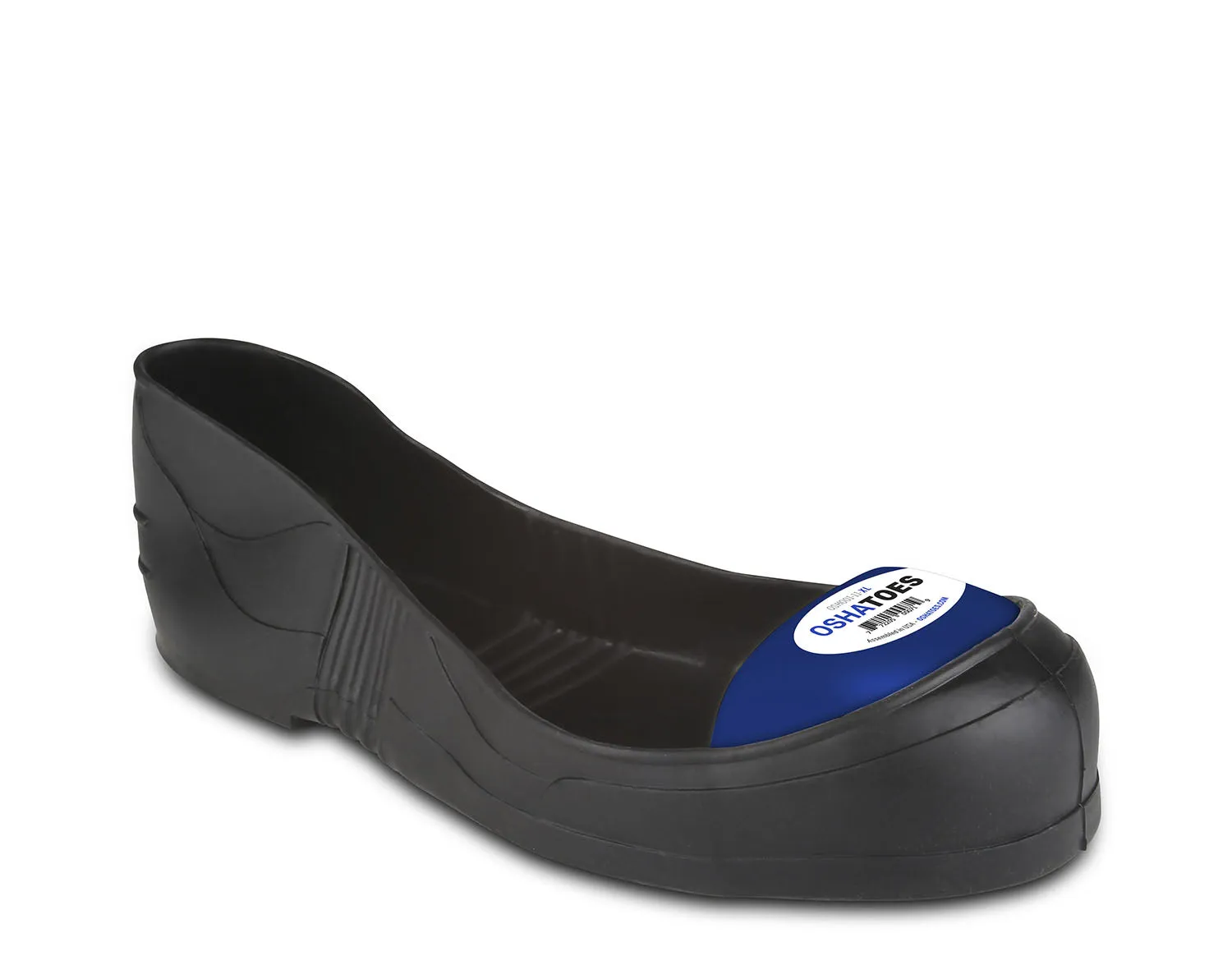 OSH001 (OST), STEEL Toe Cap PVC Classic Safety Overshoes (Color Coded by Size)