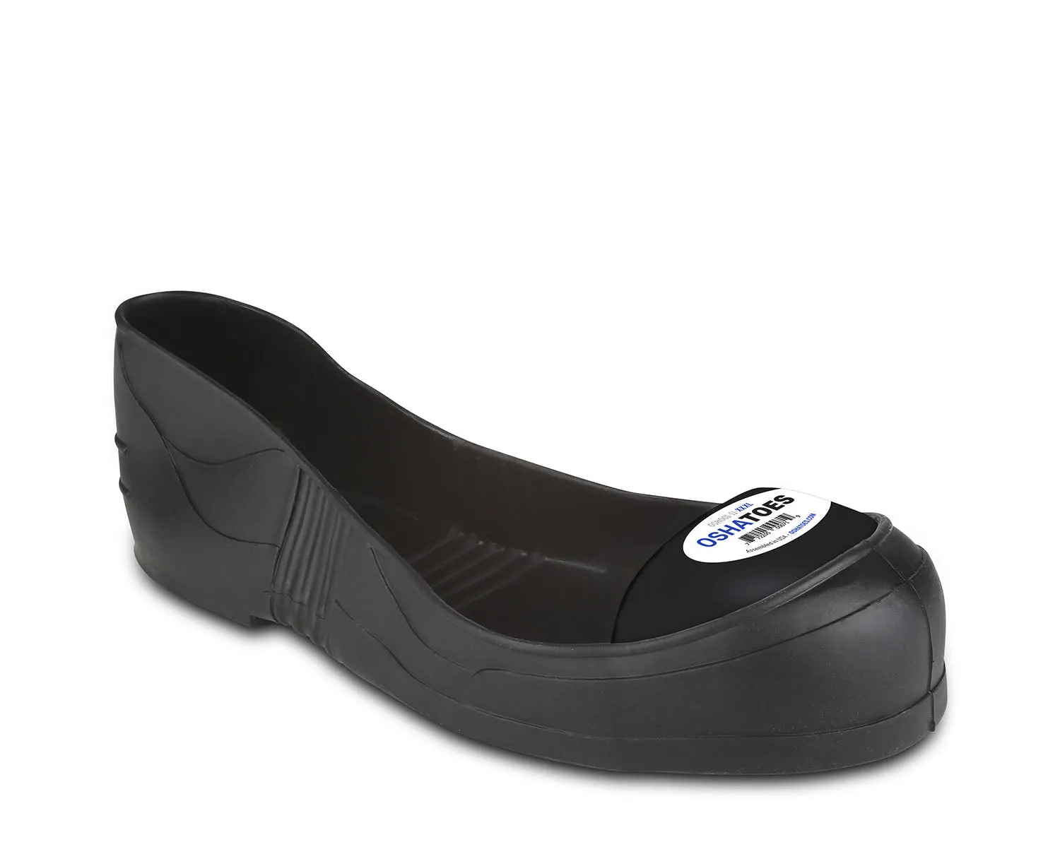 OSH001 (OST), STEEL Toe Cap PVC Classic Safety Overshoes (Color Coded by Size)