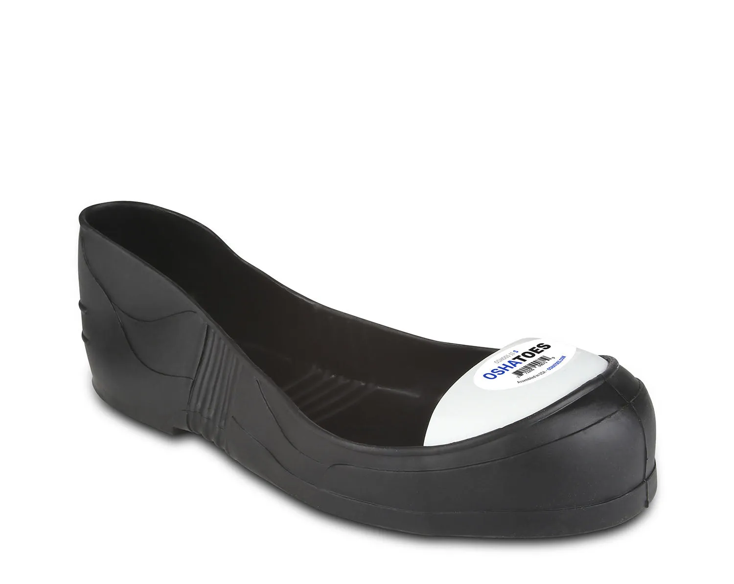 OSH001 (OST), STEEL Toe Cap PVC Classic Safety Overshoes (Color Coded by Size)