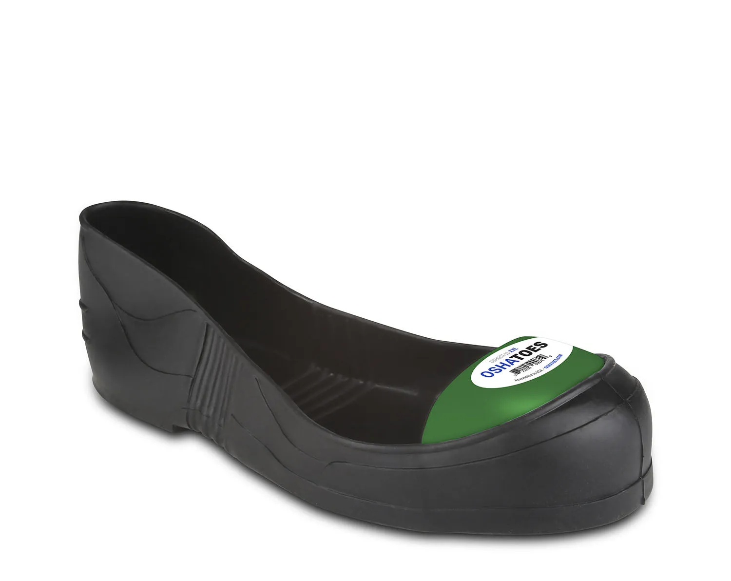 OSH001 (OST), STEEL Toe Cap PVC Classic Safety Overshoes (Color Coded by Size)