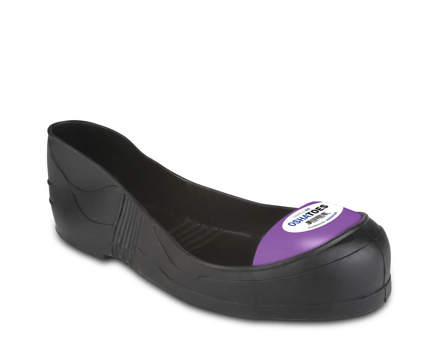 OSH001 (OST), STEEL Toe Cap PVC Classic Safety Overshoes (Color Coded by Size)