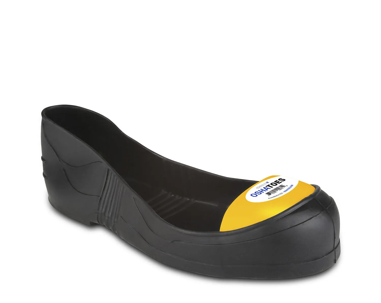 OSH001 (OST), STEEL Toe Cap PVC Classic Safety Overshoes (Color Coded by Size)