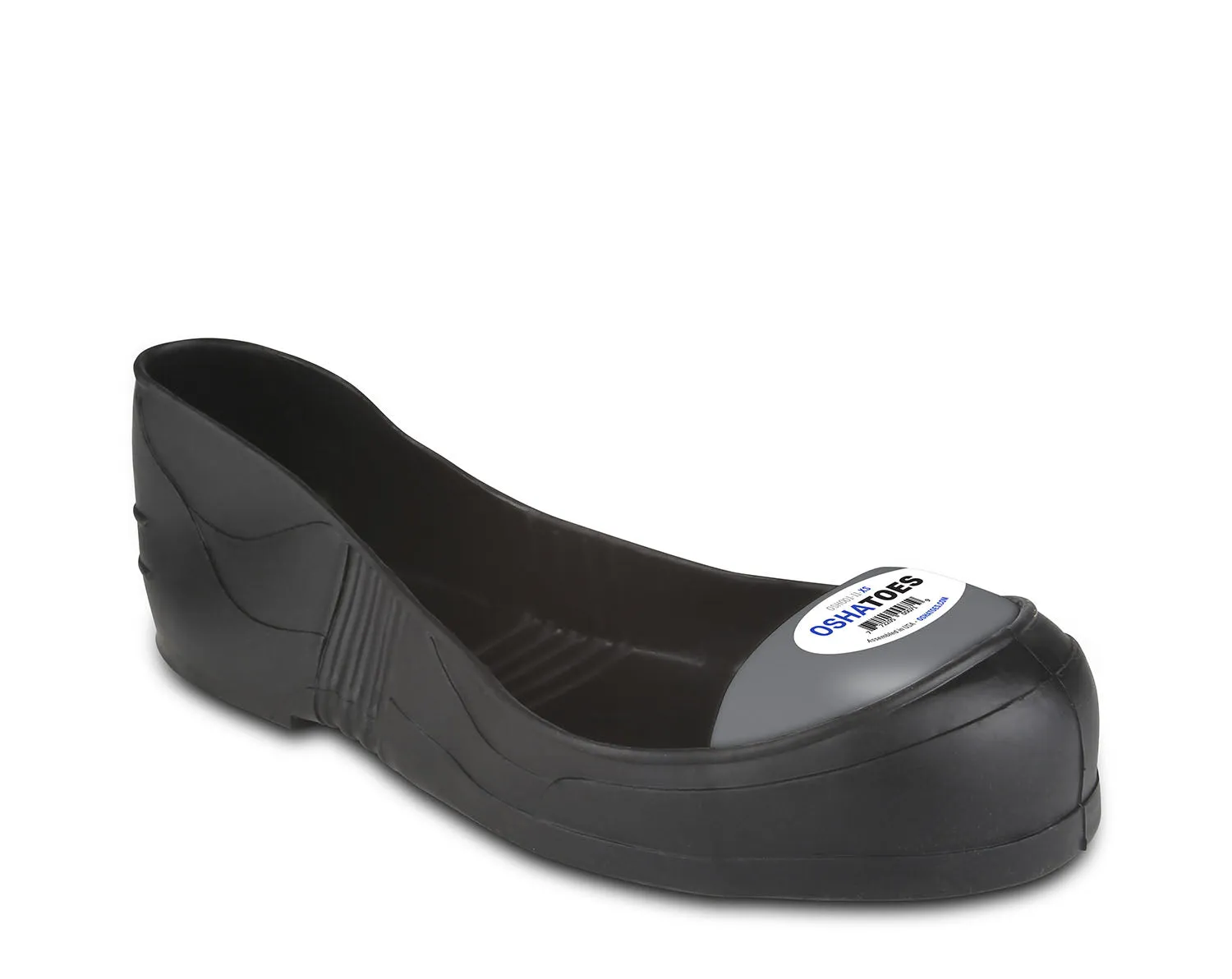 OSH001 (OST), STEEL Toe Cap PVC Classic Safety Overshoes (Color Coded by Size)