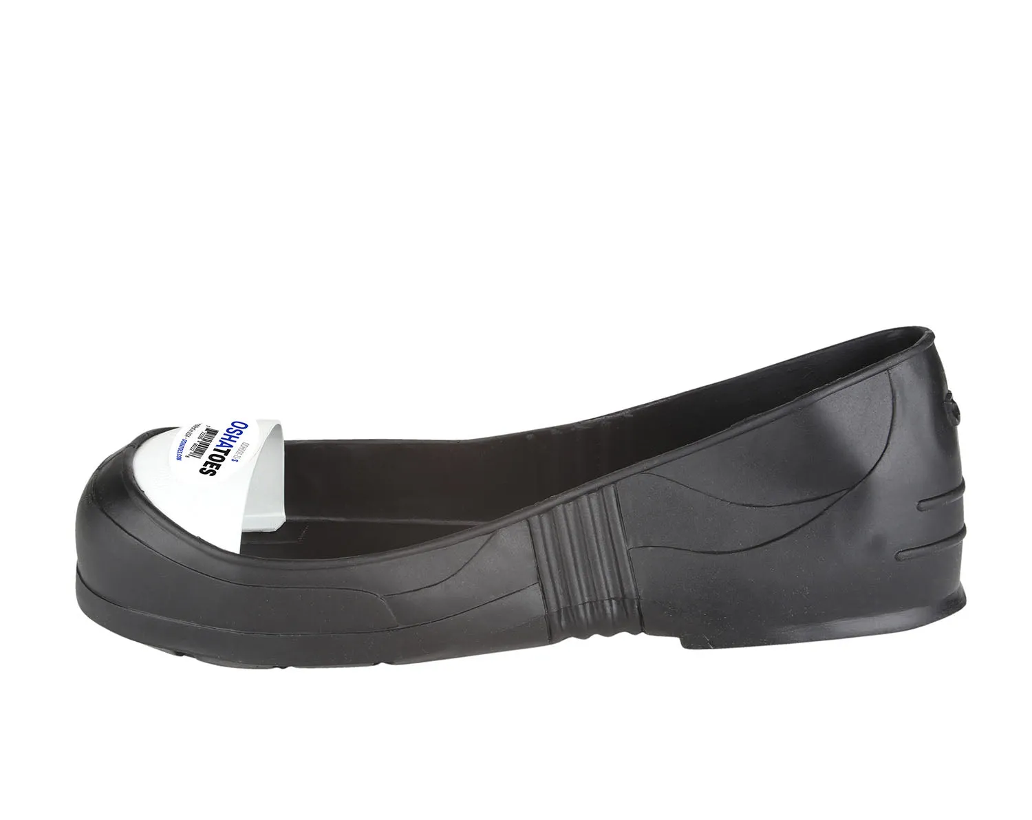 OSH001 (OST), STEEL Toe Cap PVC Classic Safety Overshoes (Color Coded by Size)