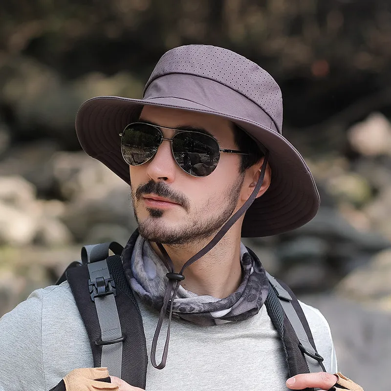 Outdoor sun protection waterproof anti-mosquito cap