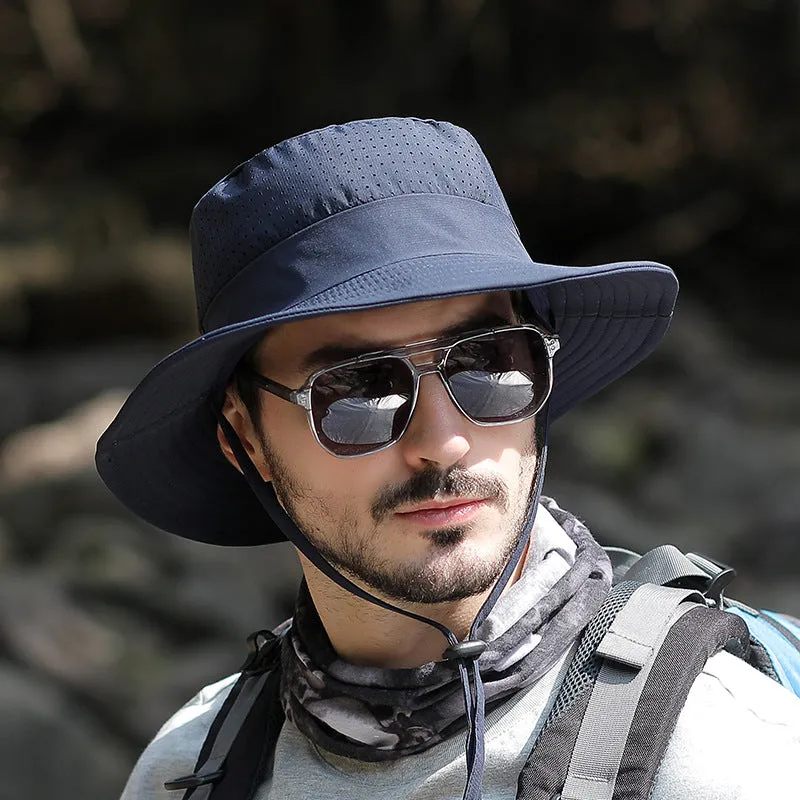 Outdoor sun protection waterproof anti-mosquito cap