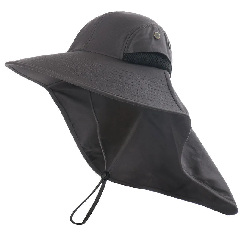 Outdoor sun protection waterproof anti-mosquito cap